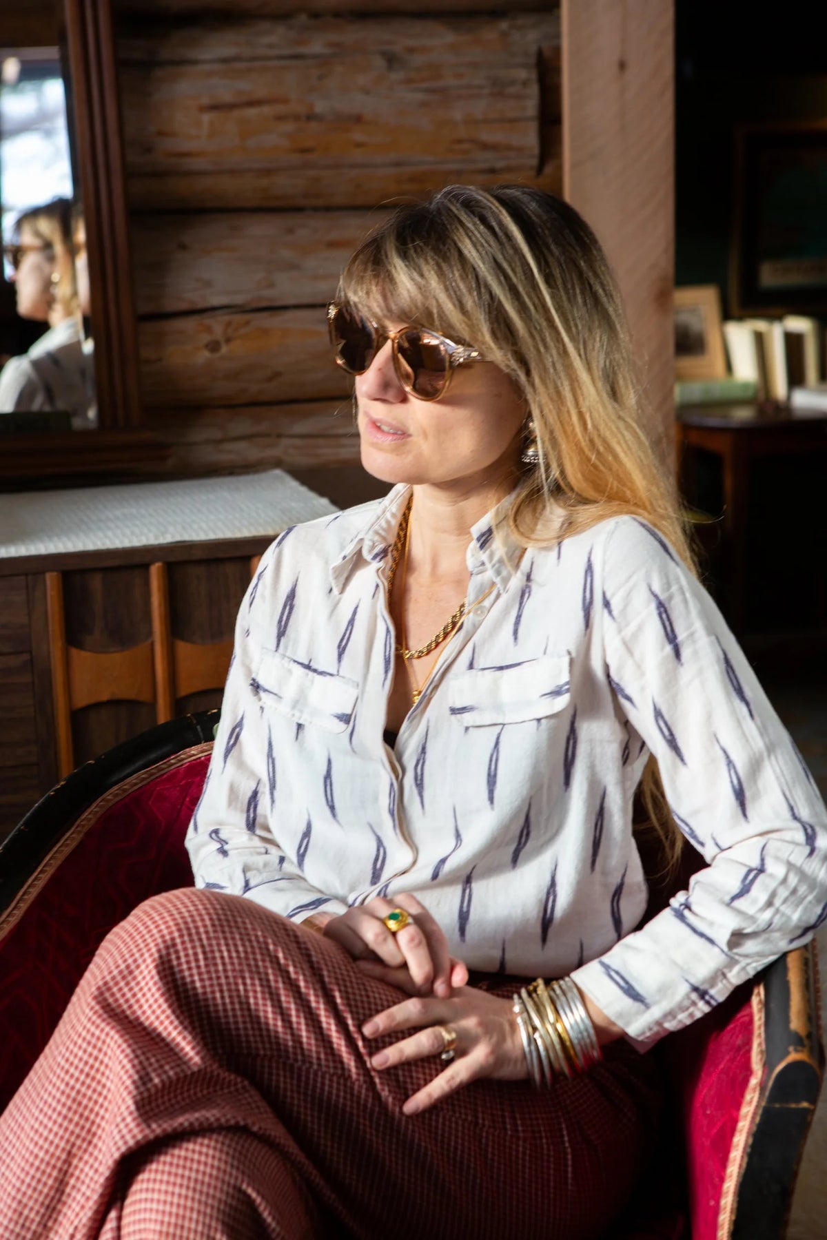 Shirts & Blouses - Santa Fe - Santa Fe Ikat Mesa