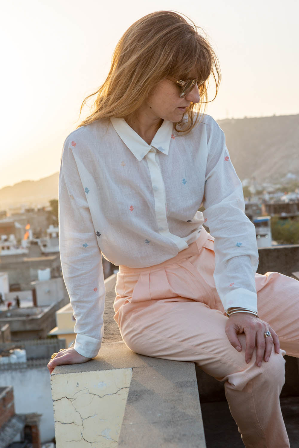 HANOI SHIRT | Handwoven Tulip Jamdani