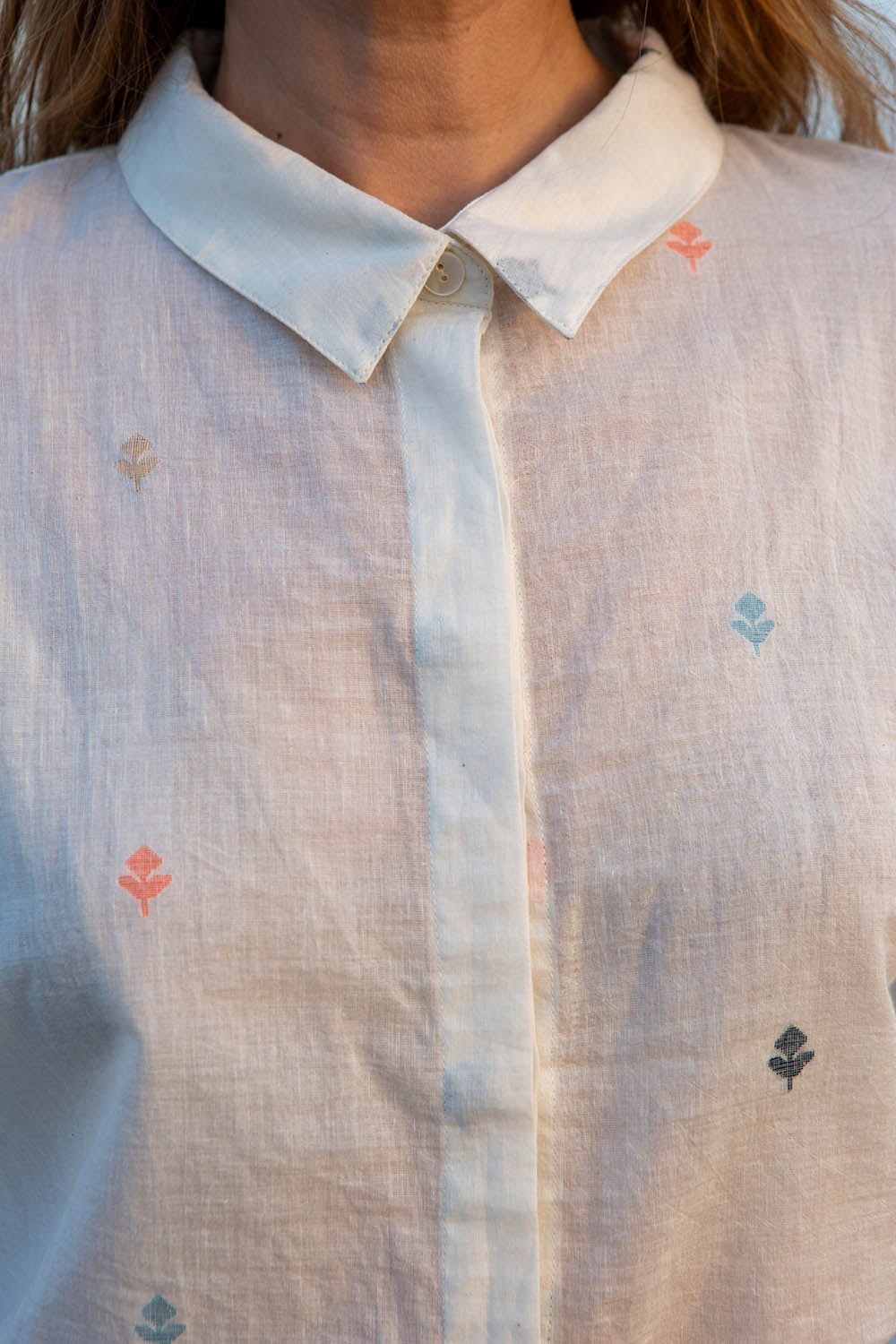 HANOI SHIRT | Handwoven Tulip Jamdani