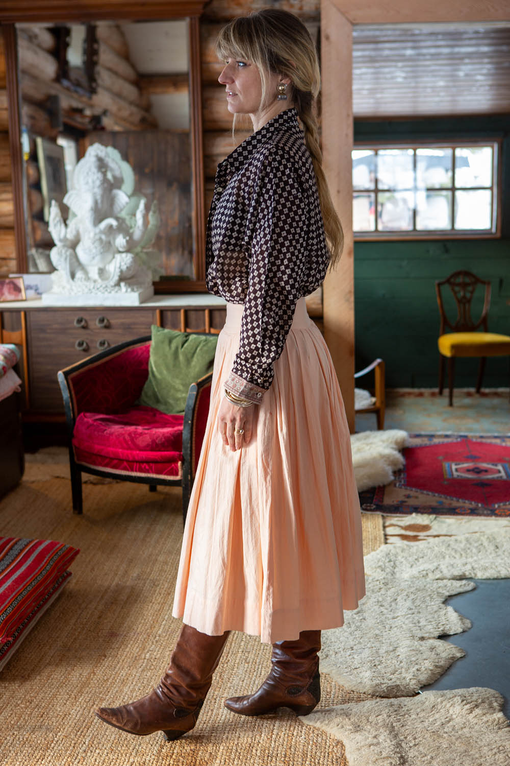 PALMA SKIRT | Handspun Cotton Khadi