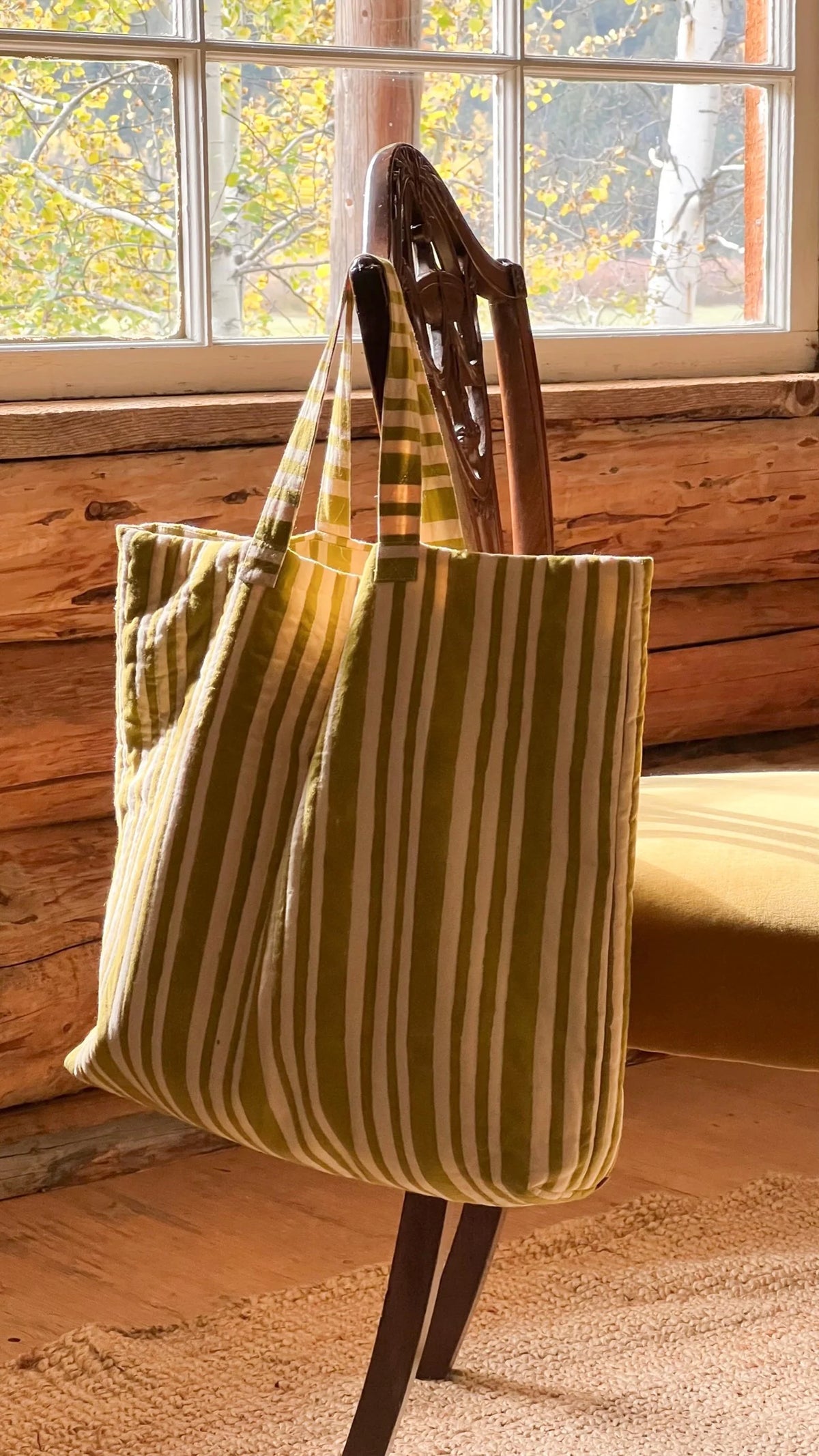 Coats & Accessories - Sitges - Sitges Mustard Stripe