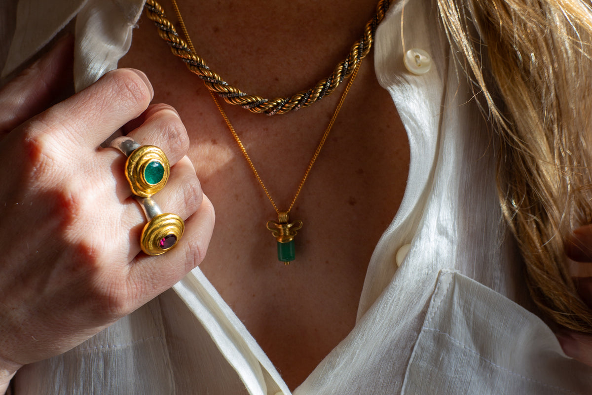 Rings from the Liminal collection