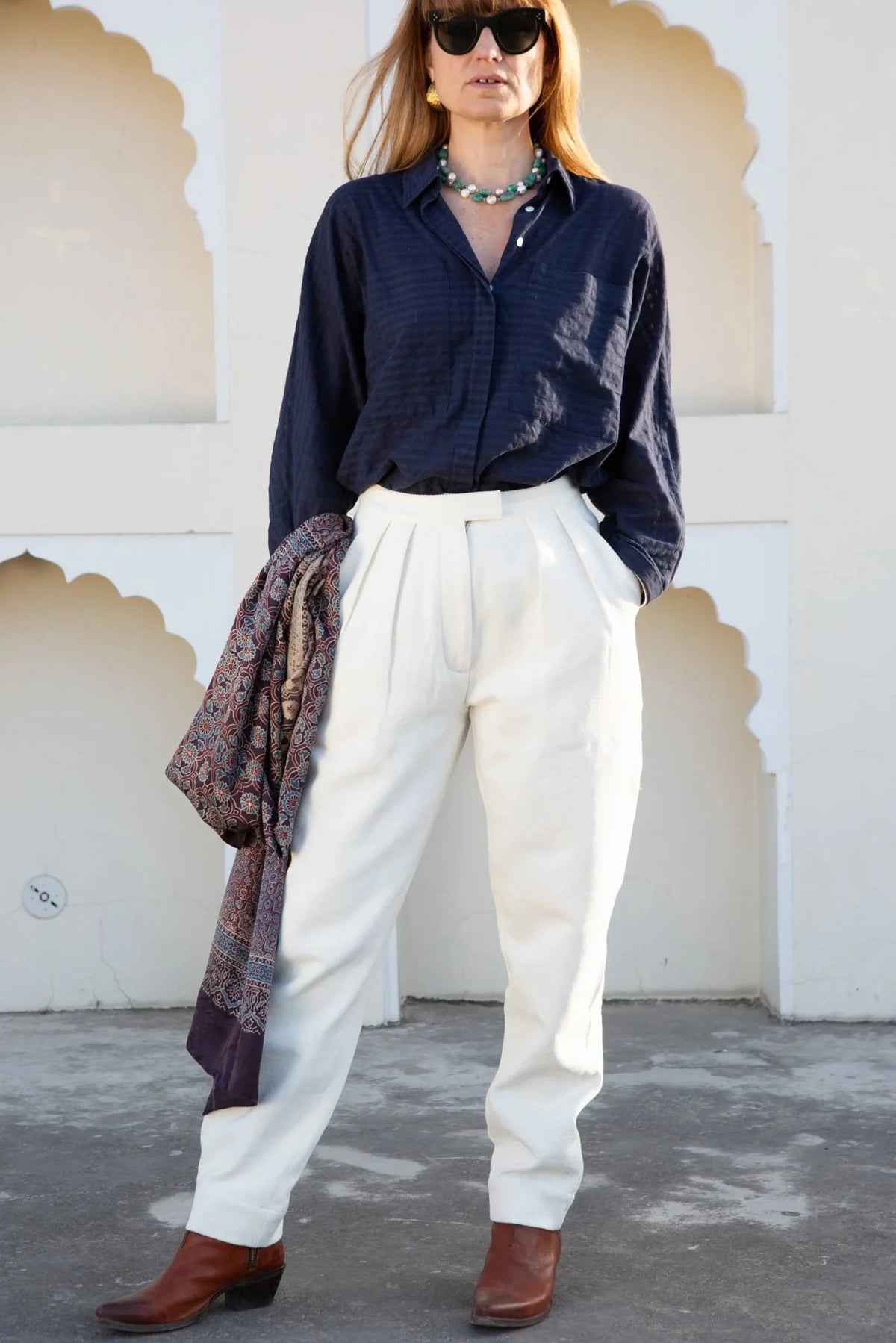Trousers - Paris - Paris Alabaster Twill
