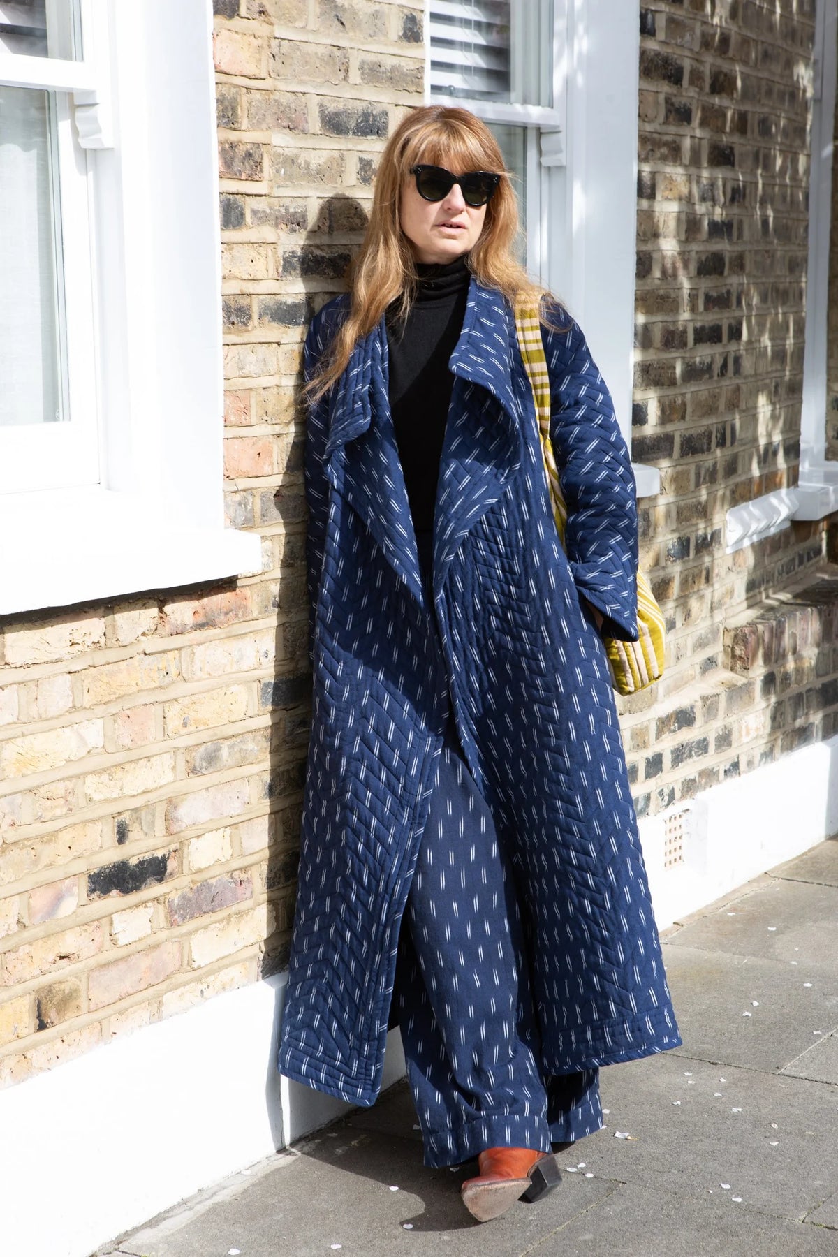 Coats & Accessories - Marylebone - Marylebone Ikat Celeste
