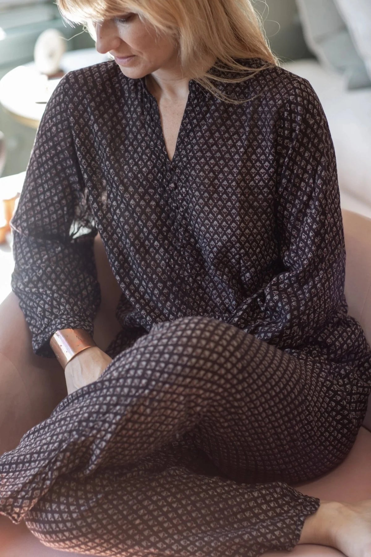Loungewear - Cyprus Pyjama - Cyprus Berry Blossom