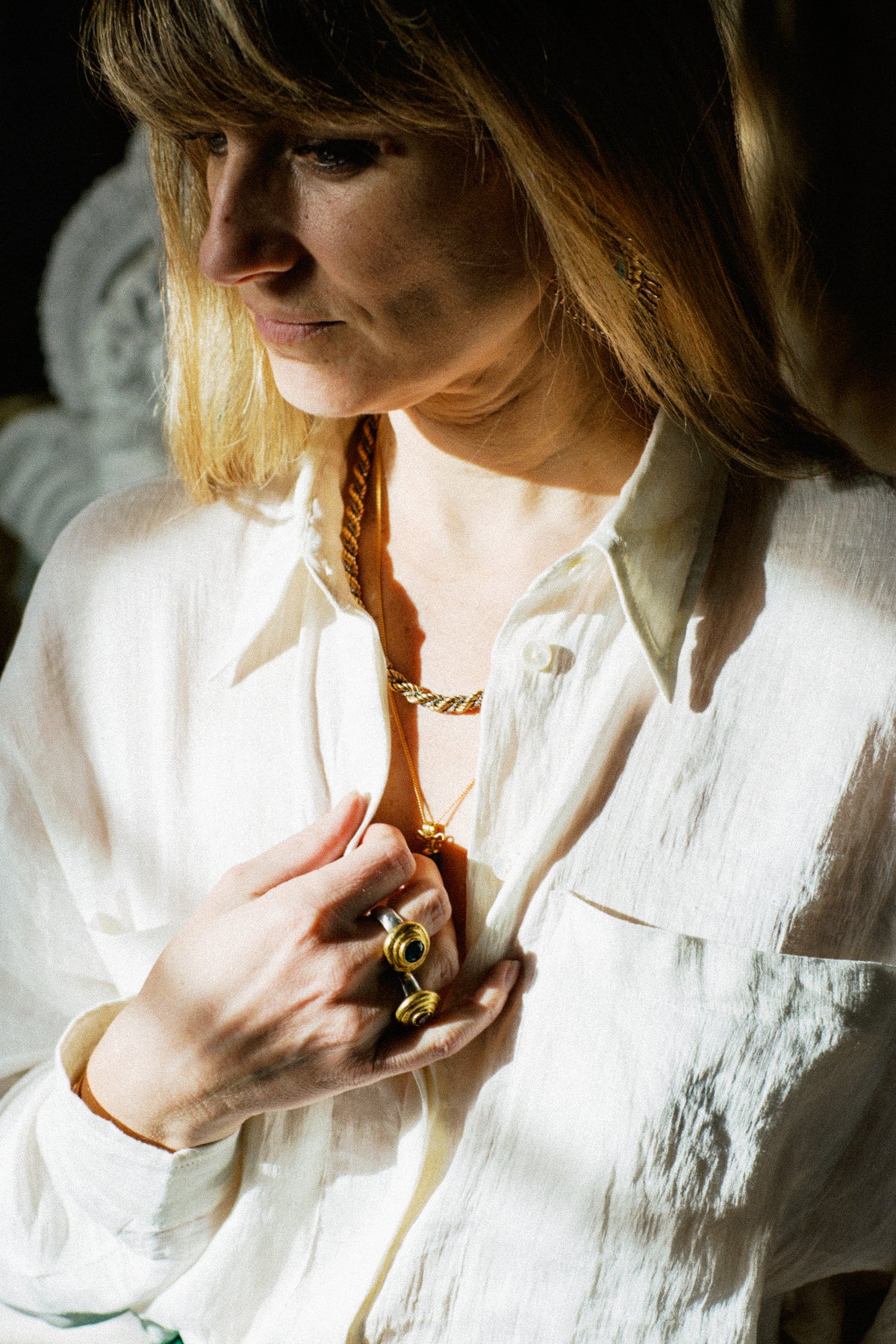 AMMAN SHIRT | Handspun Silk & Linen