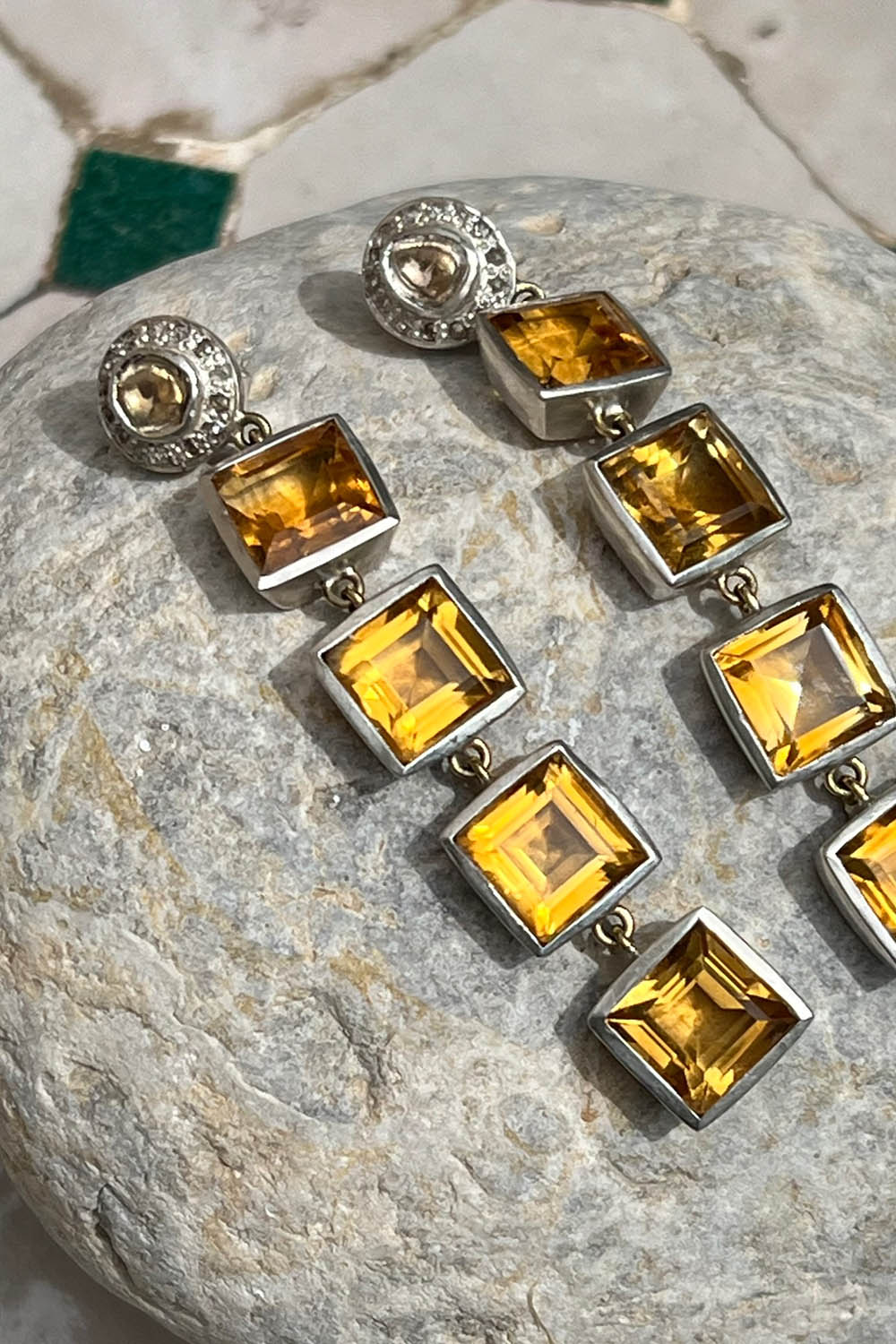 ART-DECO-OHRRINGE | Diamant & Citrin